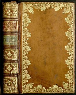 Einband von Kramer, Abhandlungen aus dem deutschen Staatsrechte, 1771 Einband von Kramer, Abhandlungen aus dem deutschen Staatsrechte, 1771