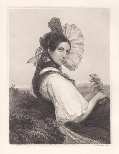 Abbildung des Einbandes von Damen-Salon, Sammlung der schönsten Frauenbilder mit erklärendem Texte Abbildung des Einbandes von Damen-Salon, Sammlung der schönsten Frauenbilder mit erklärendem Texte