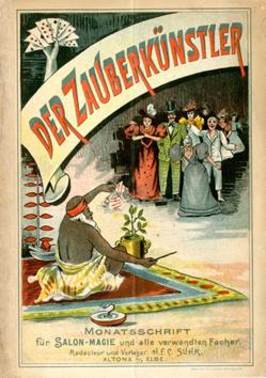 Titelblatt der Monatszeitschrift "DerZauberkünstler" Titelblatt der Monatszeitschrift "DerZauberkünstler"