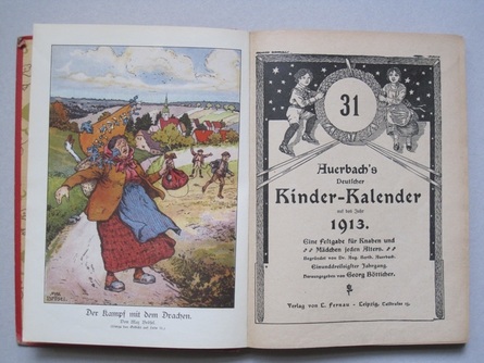 Titelbaltt des Buches: Auerbachs deutscher Kinder-Kalender Titelbaltt des Buches: Auerbachs deutscher Kinder-Kalender