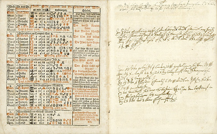 Abbildung aus Neuer Abentheurlicher Schiffahrts-Calender Abbildung aus Neuer Abentheurlicher Schiffahrts-Calender