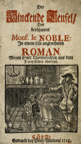 Titelblatt von Alain Rene Lesage: Der hinckende Teufel Titelblatt von Alain Rene Lesage: Der hinckende Teufel